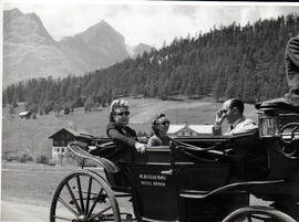Colección fotográfica Benito Llambí- Eva Perón en Suiza