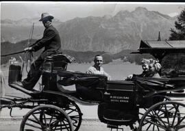 Colección fotográfica Benito Llambí- Eva Perón en Suiza
