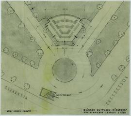 Quioscos en estaciones. Plaza Miserere.