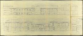 Modificación y ampliación del edificio principal. Frentes 4-5-6.