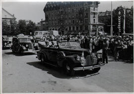 Colección fotográfica Benito Llambí- Eva Perón en Suiza