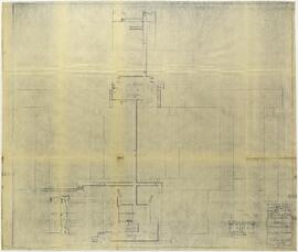 Modificación y ampliación del edificio principal. Subsuelo numeración de los locales.