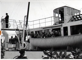Colección fotográfica Benito Llambí- Eva Perón en Suiza