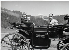 Colección fotográfica Benito Llambí- Eva Perón en Suiza