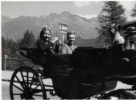 Colección fotográfica Benito Llambí- Eva Perón en Suiza