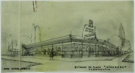 Quioscos en estaciones. Plaza Miserere.