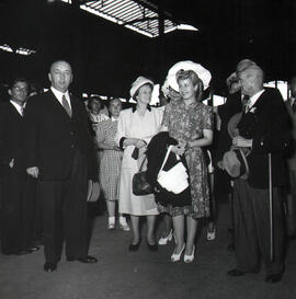 Colección fotográfica Benito Llambí- Eva Perón en Suiza