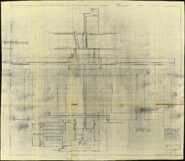 Modificación y ampliación del edificio principal. Anteproyecto planta de sótanos.