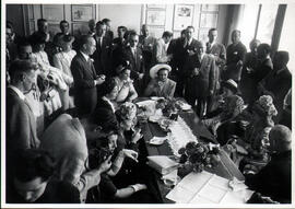 Colección fotográfica Benito Llambí- Eva Perón en Suiza